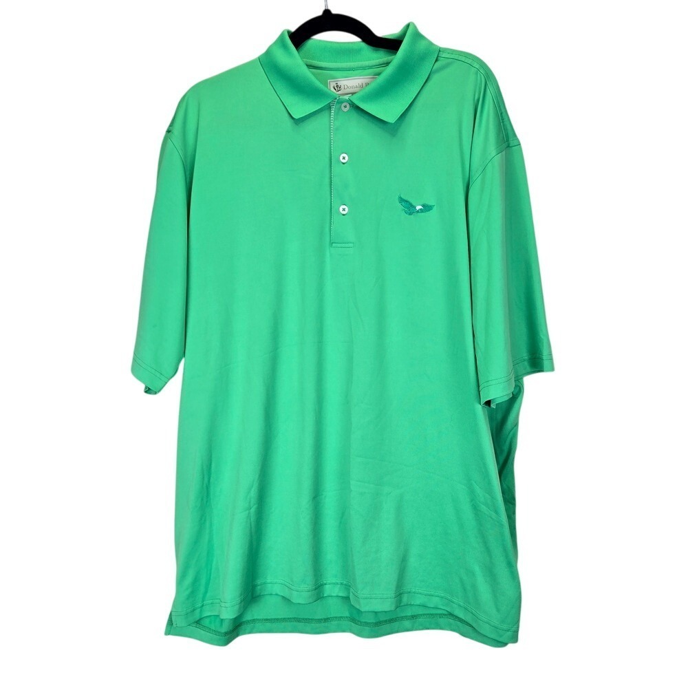 Donald Ross Mens Polo Shirt Size XL Golf Preppy Festival St.‎ Patricks Irish